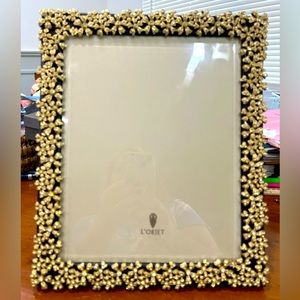 L’Objet 8 x 10 Gold and Crystal GARLAND Frame